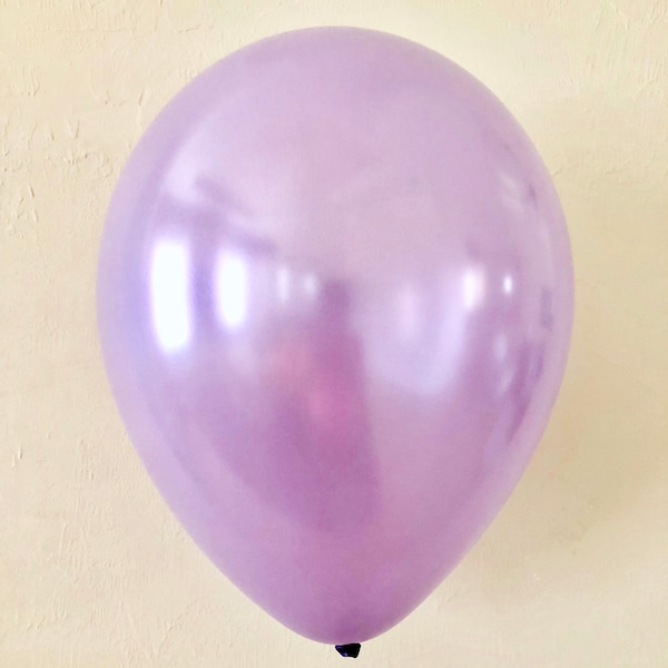 Pearl Lavender 11 inch Latex Balloon~Lavender Bridal Shower~Lavender Baby Shower~ Purple Birthday~Purple Wedding~Lavender Party Decor
