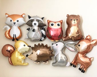 baby woodland animal figurines