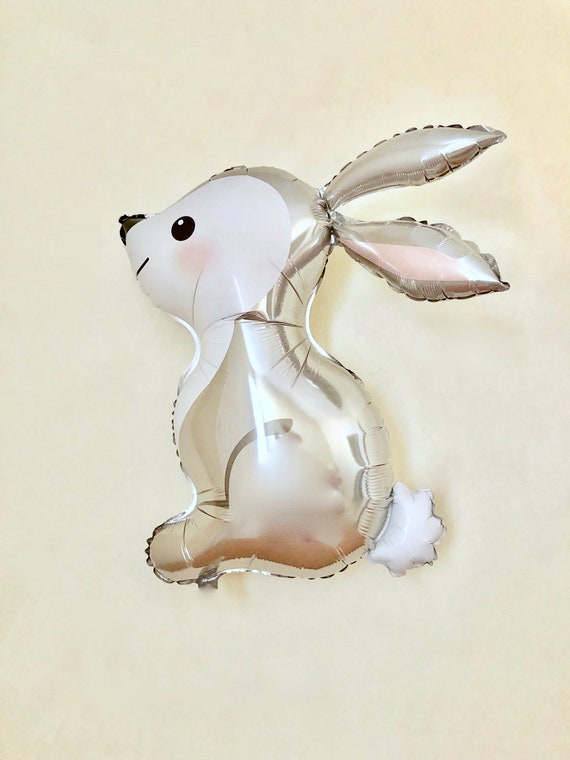 Woodland Bunny Animal Jumbo Balloon~Woodland Baby Shower~Woodland Birthday Party~Woodland Animal Party~Woodland Balloons~Forest Friends Il_570xn