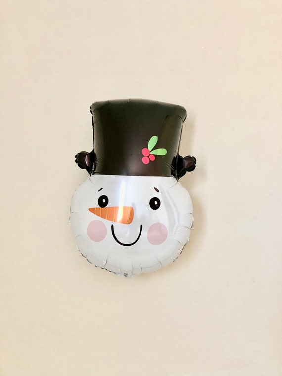 Snowman Jumbo Balloon~Frosty~Christmas Balloon~Holiday Balloon~Christmas Party Decor~Christmas Photo Backdrop~Snowman Balloon Il_570xn