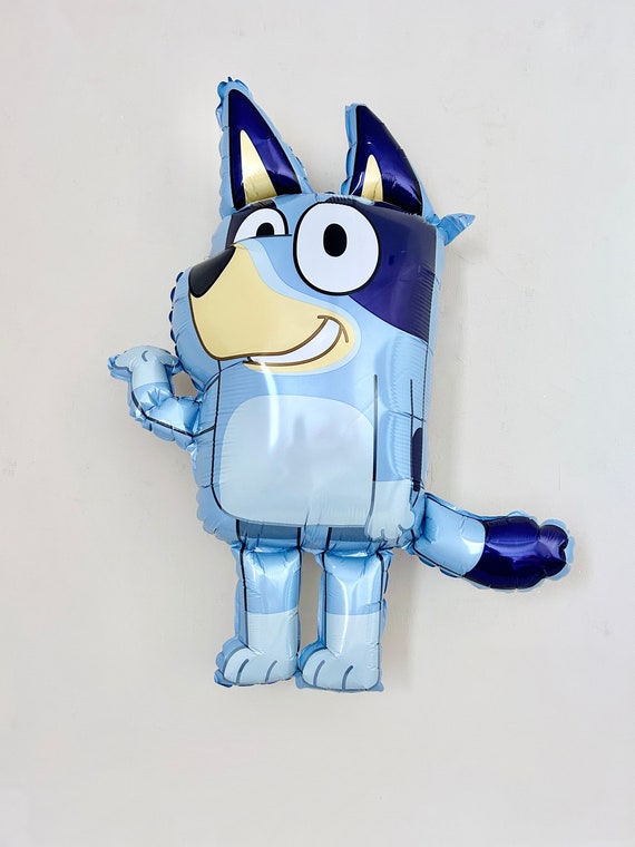 Bluey Balloon~Bluey Party Decorations~Bluey Theme~Bluey and Bingo~Puppy Party~Dog Birthday Decorations~Bluey Puppy Party~Pawty Decor Il_570xn