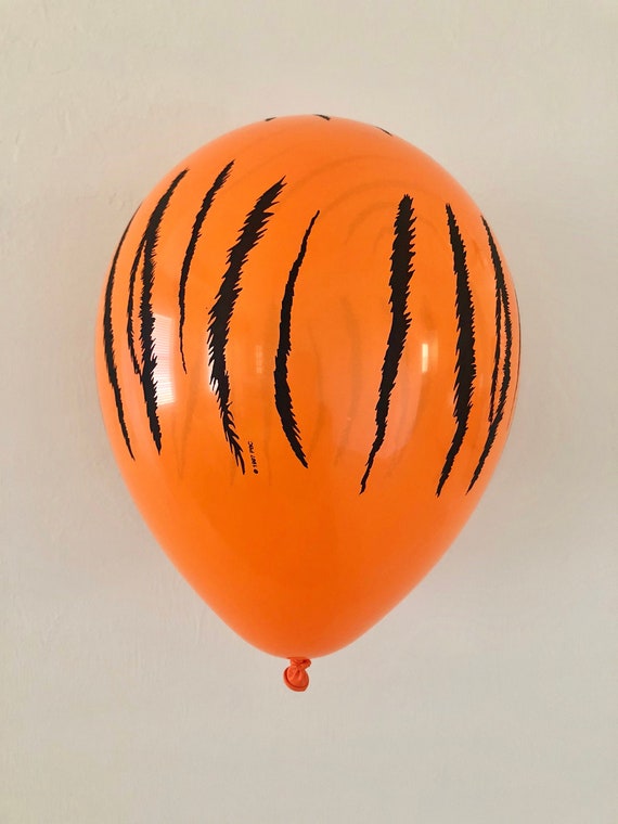 Tiger Print 11 Inch Latex Balloonanimal Printjungle Etsy