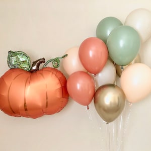 Little Pumpkin Balloon~Little Pumpkin Baby Shower~Little Pumpkin First Birthday~Pumpkin Balloon~Little Pumpkin Decor~Pumpkin Baby Shower