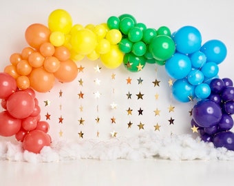 Rainbow Balloon Garland DIY Kit~Unicorn Party Balloons~Rainbow Balloon~Unicorn Decor~Baby Shower~First Birthday~Bridal Shower~Rainbow Arch