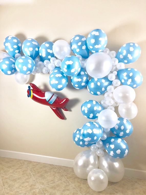 Baby Sleep White Cloud Balloon Decoration Baby Shower Wedding 1st Birthday gi JG