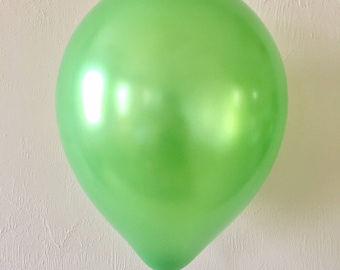 Pearl Lime Green 11 inch Latex Balloon~Green Bridal Shower~Green Baby Shower~Green Birthday~Green Wedding~Green Party Decor~Pearl Lime Green