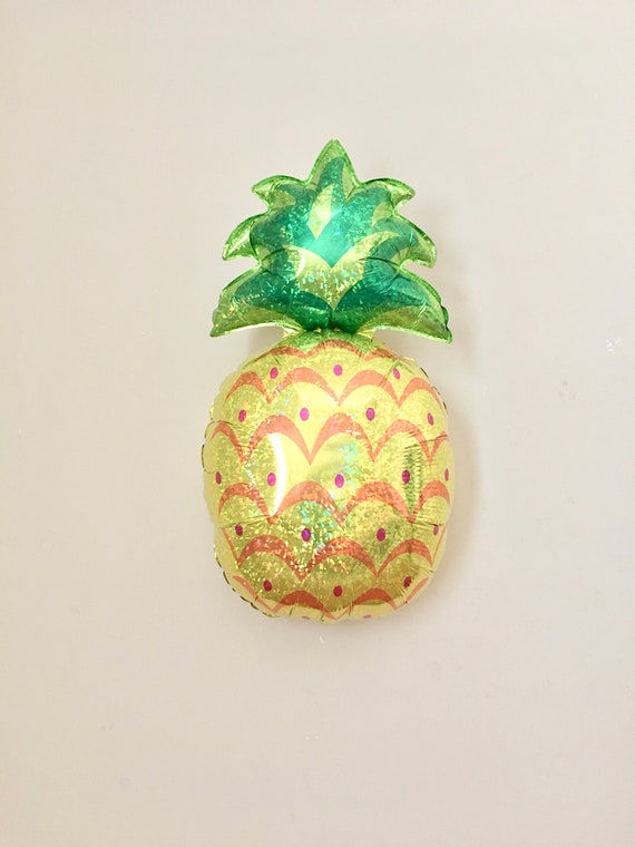 Pineapple Jumbo Balloon~Pineapple Party~Tropical Bridal Shower Balloon~Tropical Bachelorette Party Decor~Aloha Luau Party~Pineapple Decor Il_570xn