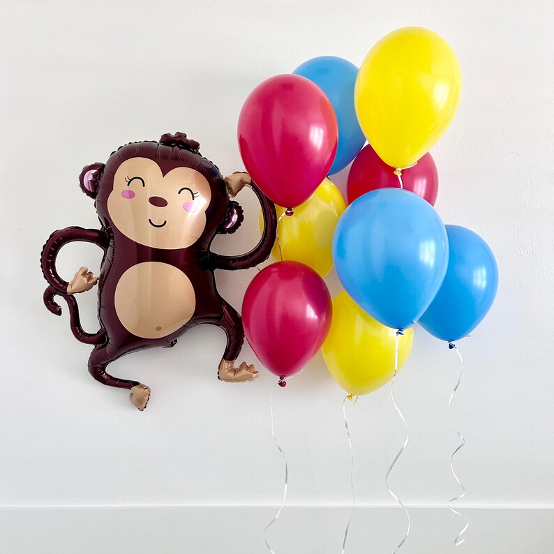 Carnival Balloon Boquet~red, Blue, Yellow Birthday~carnival~first ...