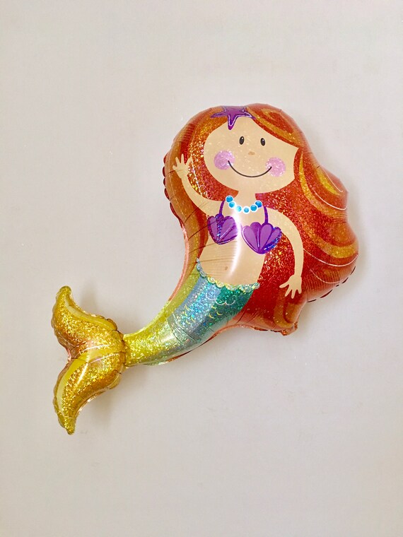 Mermaid Balloon~Under The Sea Party~Mermaid Party~Mermaid Birthday~Lets Be Mermaids~Mermaid Decor~Mermaid Party Decor~Mermaid First Birthday Il_570xn