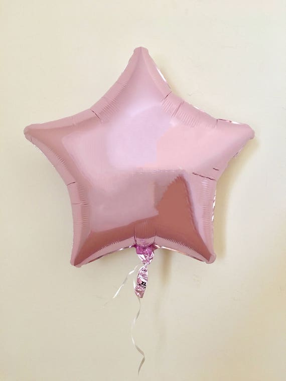 Pink Star 19 inch Balloon~Twinkle Twinkle Little Star Party~Gender Reveal Party~How We Wonder What You Are~Gold Star Balloon~Baby Shower Il_570xn