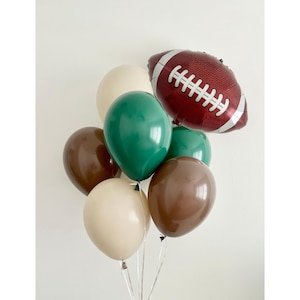 Football Balloons~Rookie of the Year First Birthday Theme~First Year Down Football Party~First Birthday~Football Balloon~Football Party