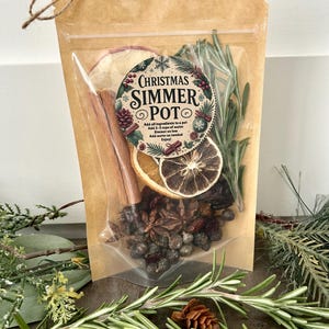 Christmas Simmer Pot Kit: Holiday Home Fragrance Christmas