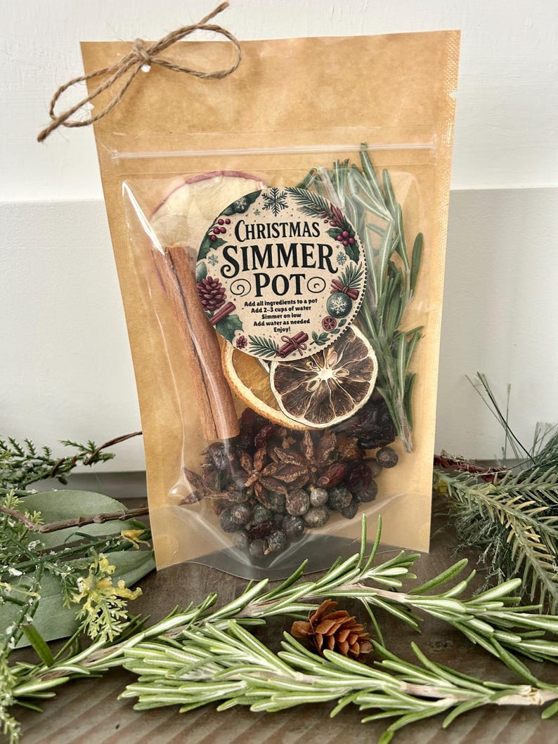 Christmas Simmer Pot Kit: Holiday Home Fragrance Christmas