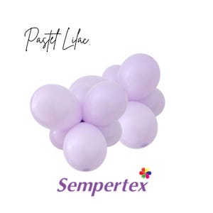 Pastel Lilac Latex Balloons~Bridal Shower~Baby Shower~Birthday~Wedding~Party Decor~Balloon Garland Premium Latex Balloons~Pastel Lilac