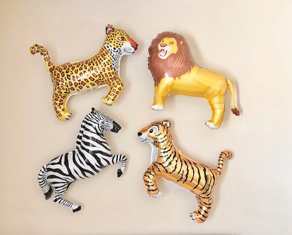 Safari Animal Balloons~Lion Balloon~Tiger Balloons~Zebra Balloon~Leopard Balloon~Jungle Party~Safari Party~Wild One Party Decor~Two Wild by Sweet Escapes By Debbie | Catch My Party Safari Animal Balloons~Lion Balloon~Tiger Balloons~Zebra Balloon~Leopard Balloon~Jungle Party~Safari Party~Wild One Party Decor~Two Wild by Sweet Escapes By Debbie | Catch My Party