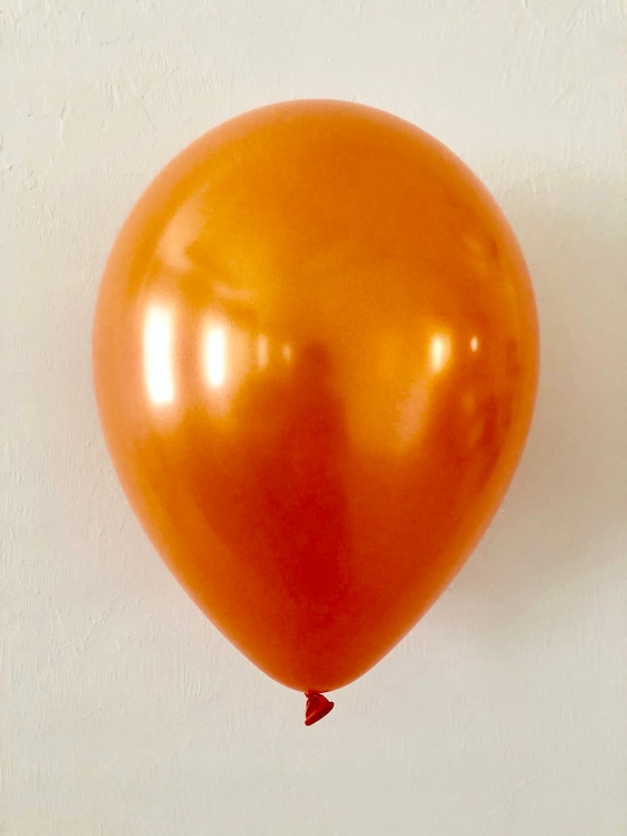 Pearl Orange 11 inch Latex Balloon~Orange Bridal Shower~Orange Baby Shower~Orange Birthday ~ Orange Wedding~Pearl Orange Party Decor Il_570xn