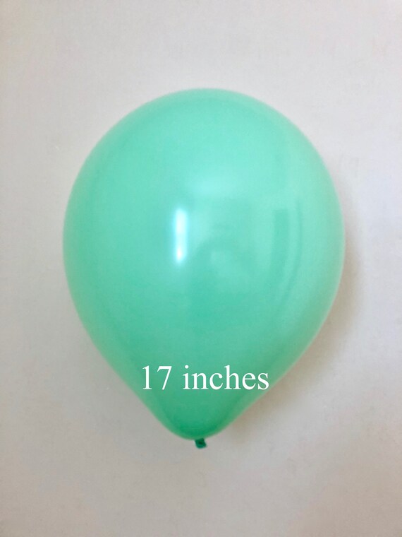 Mint 17 inch Latex Balloon~Bridal Shower~Baby Shower~Birthday~Wedding~Party Decor~Balloon Garland~Mint Jumbo Balloon~Mint Latex Balloon Il_570xn
