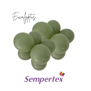 Eucalyptus Green Latex Balloons: Party Decor, Balloon Garland
