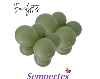 Eucalyptus Green Latex Balloons: Party Decor, Balloon Garland