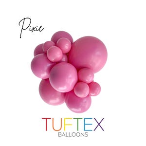 Pixie Pink Tuftex Latex Balloons: Party Decor, Bridal & Baby Shower