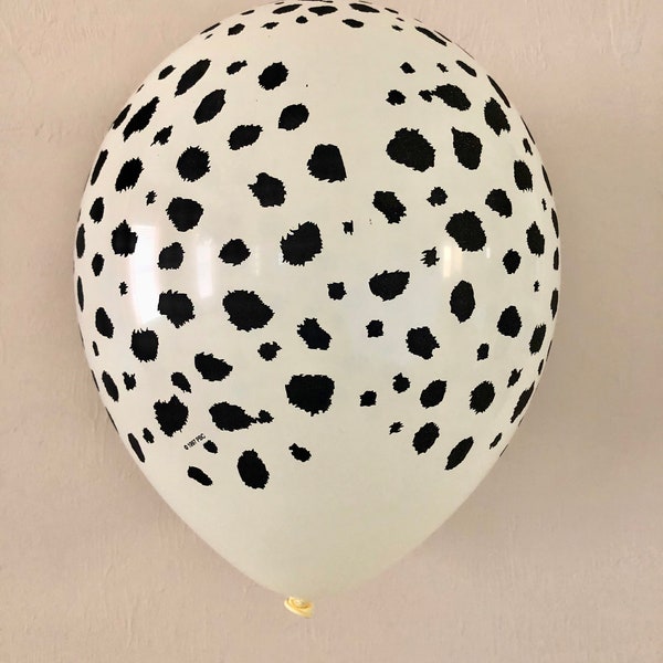 Cheetah Print 11 inch Latex Balloon~Animal Print~Jungle Theme~Safari Theme~Individual Cheetah Print Latex Balloon~Zoo Balloons
