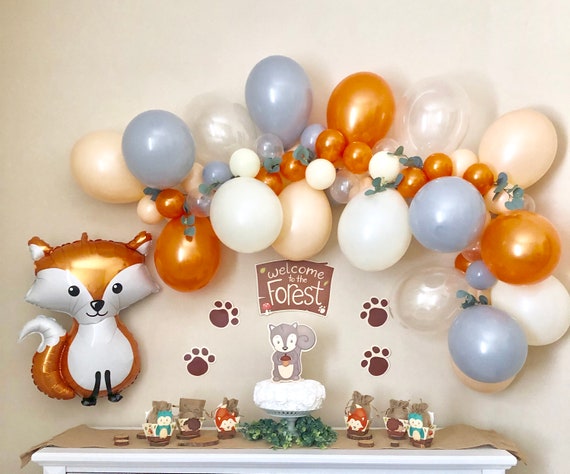 Woodland Balloon Garland Diy Kit Woodland Baby Shower Woodland