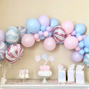 Christmas Balloon Garland DIY KitCandyLand PartyHoliday PartySugar Plum Fairy PartyXmas PartyChristmas PartyHoliday Decorations image 1