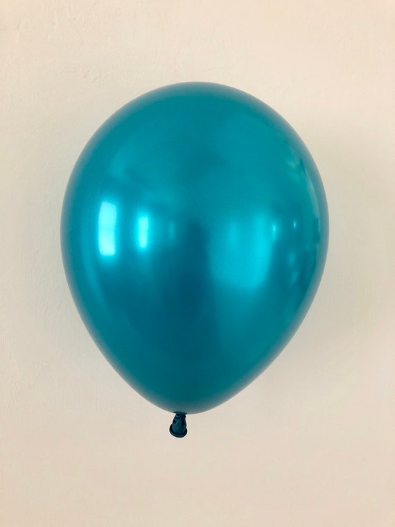 Pearl Teal 11 inch Latex Balloon~Teal Bridal Shower~Teal Baby Shower~Teal Birthday~Teal Wedding~Teal Decor~Pearl Teal Balloon~Teal Balloon Il_570xn