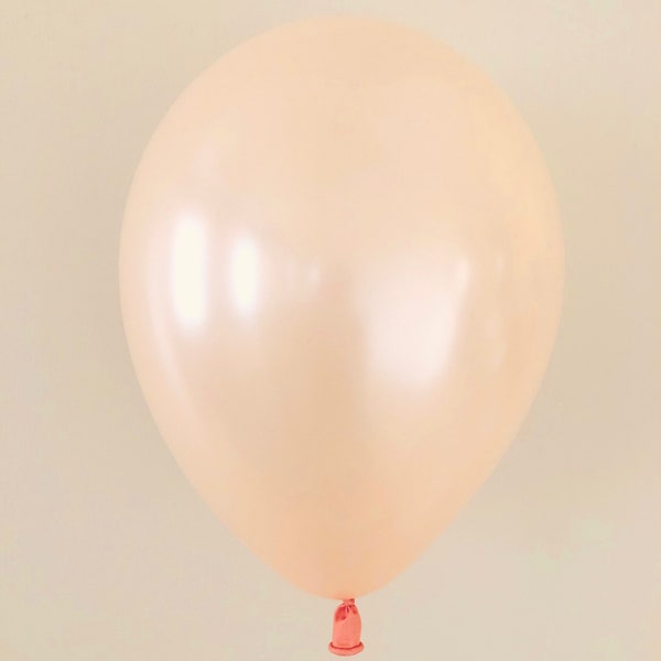 Pearl Peach 11 inch Latex Balloon~Pearl Peach Bridal Shower~Pearl Peach Baby Shower~Peach Birthday~Pearl Peach Wedding~Peach Party Decor