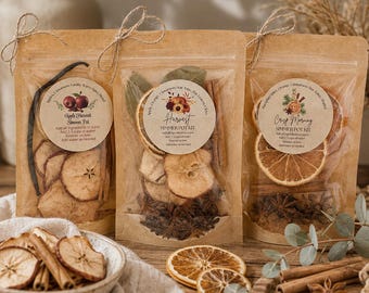 Fall Simmer Pot Kit: Natural Home Fragrance - Autumn Potpourri - Etsy