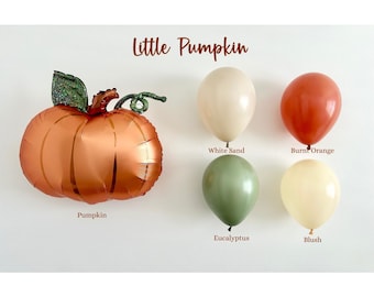 Little Pumpkin Balloons: First Birthday Party Decor