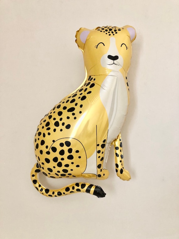 Cheetah Balloon~Safari Animal Balloon~Jungle Party~Safari Party~Wild One Party Decor~Two Wild Party Decor~Jungle Animal~Cheetah Party Decor Il_570xn