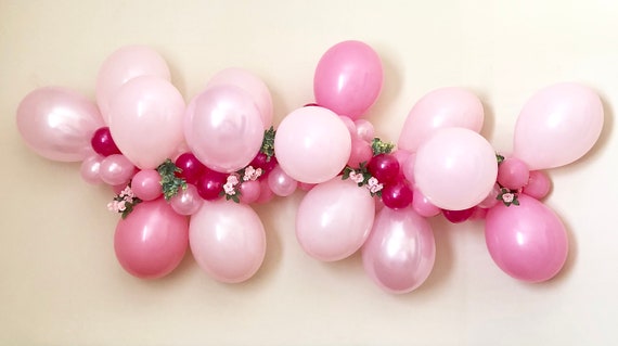 Pink Balloon Garland DIY Kit~Pretty In Pink Birthday~Pink Baby Shower~Pink Bridal Shower~Pink Wedding~Pink Decor~Pink Bachelorette~Pink Il_570xn