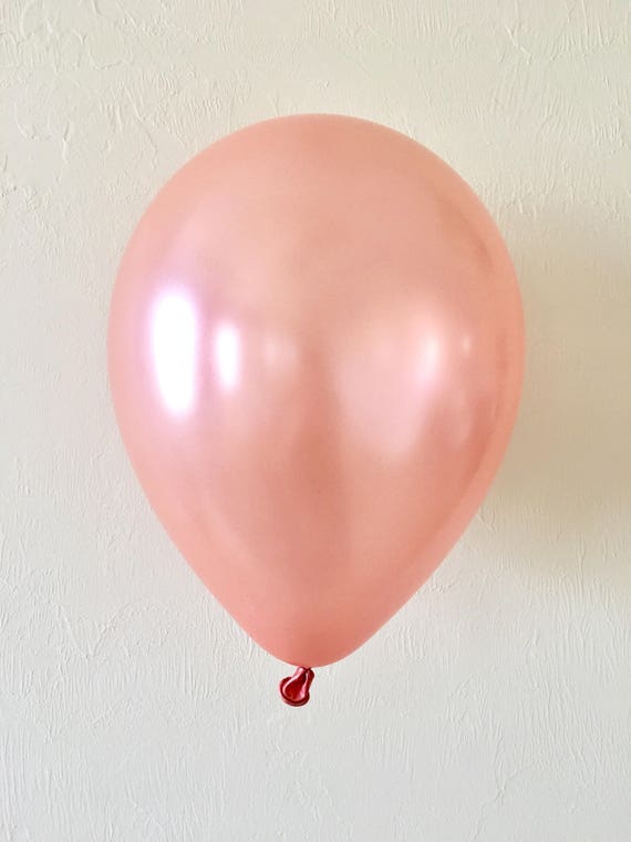 Rose or 11 pouces Latex ballon Rose or Bridal Shower Rose or Baby Shower  anniversaire or Rose mariage dor Rose Rose Gold Party Decor -  France