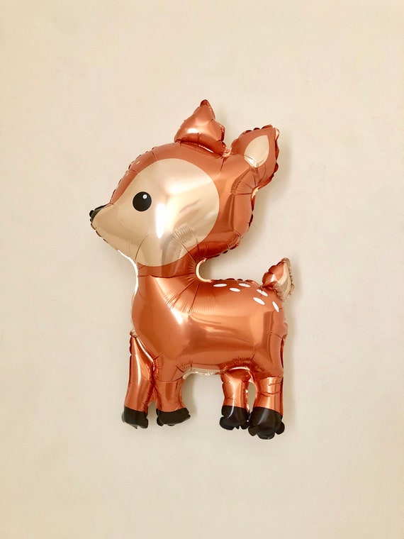 Woodland Deer Animal Jumbo Balloon~Woodland Baby Shower~Woodland Birthday Party~Woodland Animal Party~Woodland Balloons~Forest Friends Il_570xn