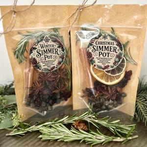Christmas Simmer Pot Kit: Holiday Home Fragrance immagine 2