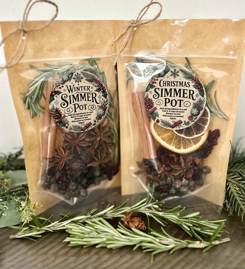 Christmas Simmer Pot Kit: Holiday Home Fragrance immagine 2