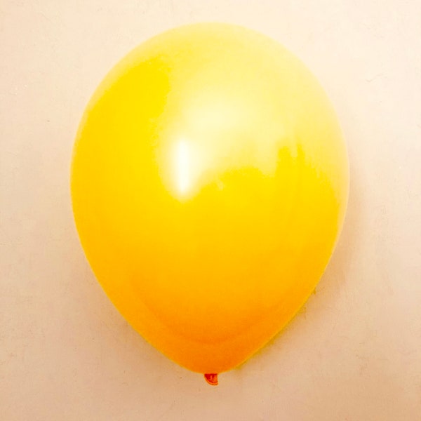 Goldenrod 11 inch Latex Balloon~Goldenrod Bridal Shower~Goldenrod Baby Shower~Goldenrod Birthday~Goldenrod Wedding~Goldenrod Party Decor