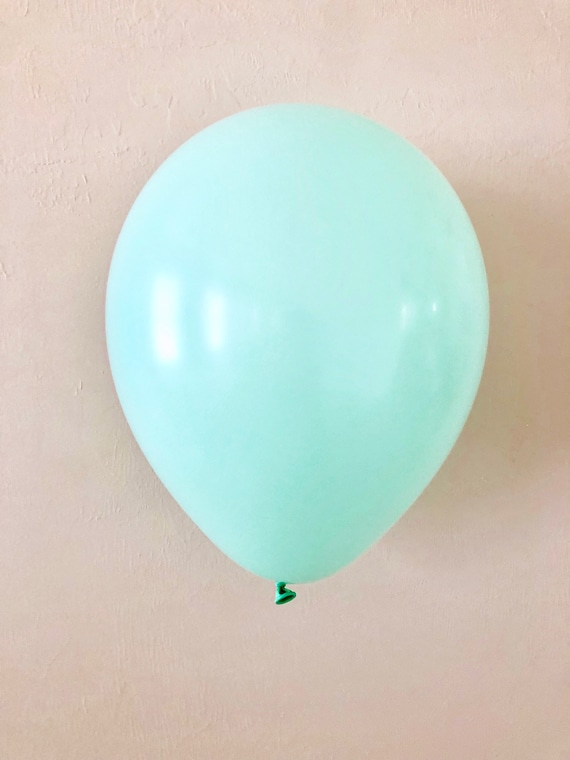 Pastel Matte Mint 11 inch Latex Balloon~Mint Bridal Shower~Mint Baby Shower~Mint Birthday~Mint Wedding~Mint Party Decorations~Mint Theme Il_570xn