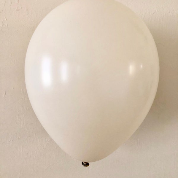White Sand 11 inch Matte Latex Balloon~White Sand Balloon~Matte Sand~Bridal Shower~Wedding~First Birthday~Baby Shower~White Sand Decor