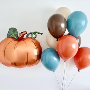 Little Pumpkin Balloons~First Birthday Little Pumpkin~Little Pumpkin Party~Little Pumpkin Decor~Little Pumpkin Baby Shower~Balloon Garland
