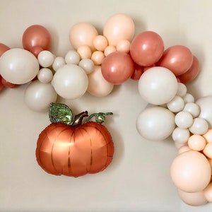 Little Pumpkin Balloon Garland DIY~First Birthday Little Pumpkin~Little Pumpkin Party~Little Pumpkin Decor~Little Pumpkin Baby Shower~Arch