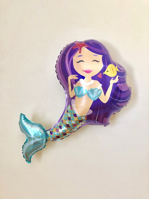 Mermaid Balloon~Under The Sea Party~Mermaid Party~Mermaid Birthday~Lets Be Mermaids~Mermaid Decor~Mermaid Party Decor~Mermaid First Birthday Il_570xn