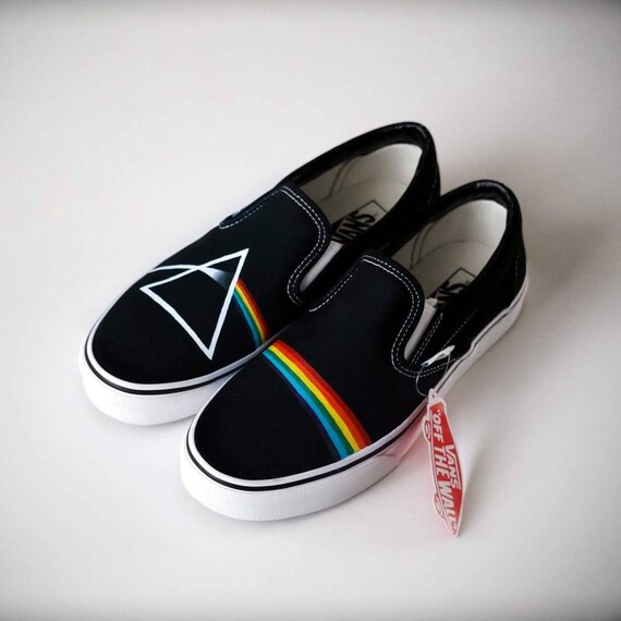 pink floyd shoes vans