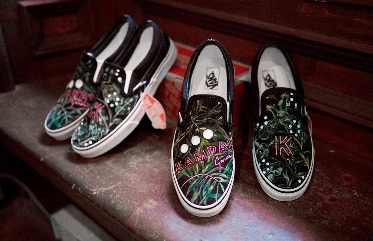 SALE: Hand-painted Vans Shoes Pairs for 400 -