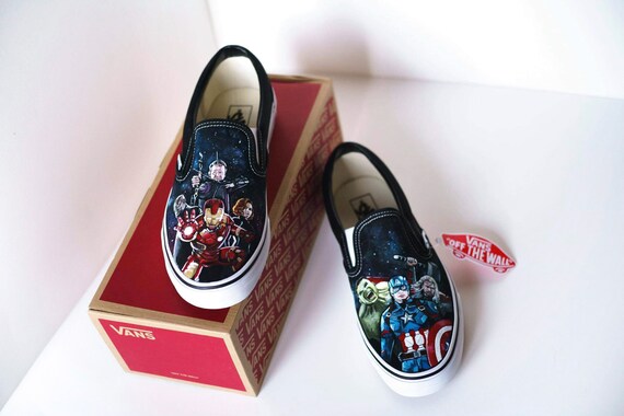 avengers custom shoes