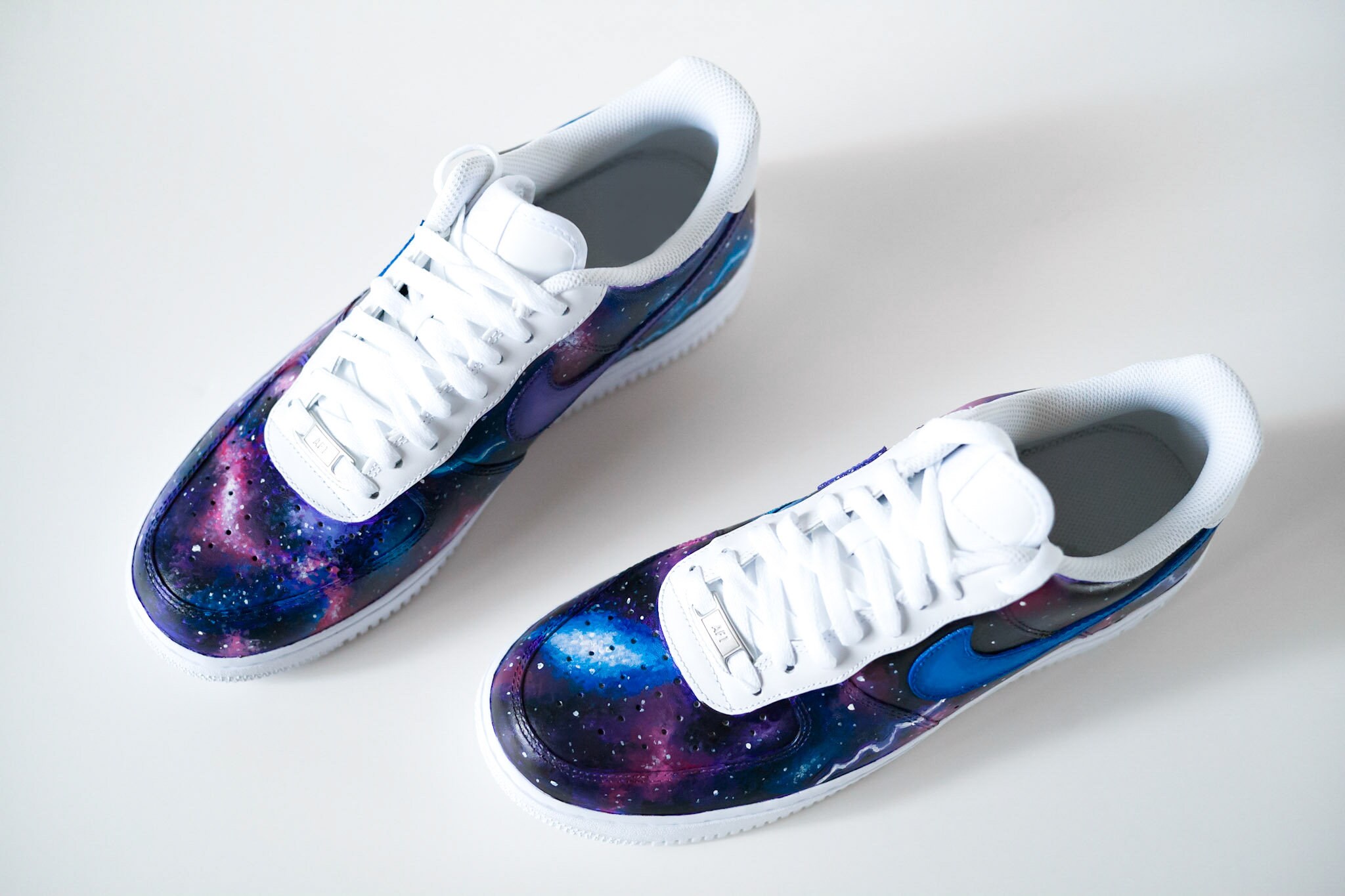 Hand Painted Custom Galaxy Space Nike AF1