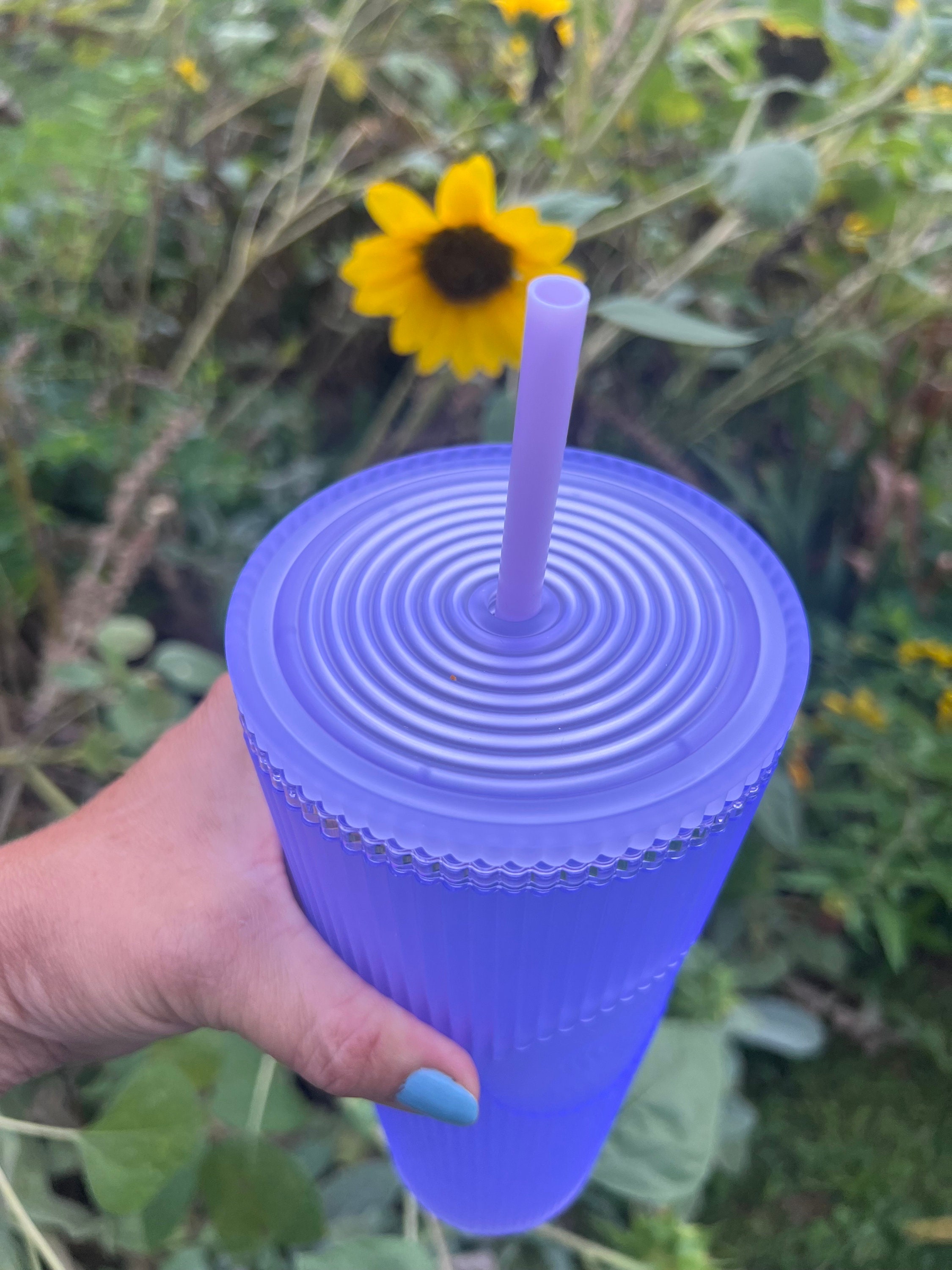 Starbucks 2023 Fall Purple/Lilac Aurora Iridescent Pleated Soft Touch Tumbler  Cup for Sale in Severn, MD - OfferUp