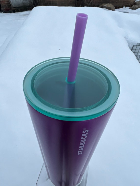 Purple Ice Crystal Stainless-Steel Tumbler - 16 fl oz: Starbucks