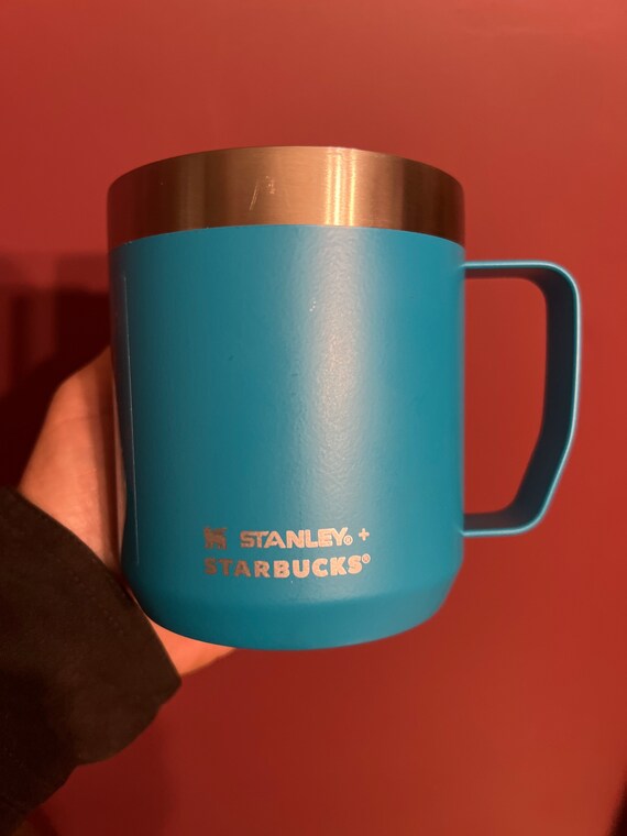Starbucks X Stanley 2022 Aqua Blue Stainless Steel Vacuum Insulated Travel  Mug With Lid 12 Oz SKU 011132678 Birthday Easter Gift -  Sweden